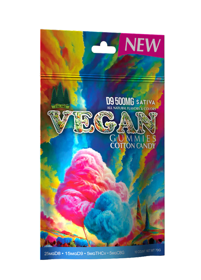 3 TALL PINES VEGAN GUMMIES 500MG