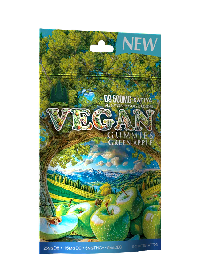 3 TALL PINES VEGAN GUMMIES 500MG
