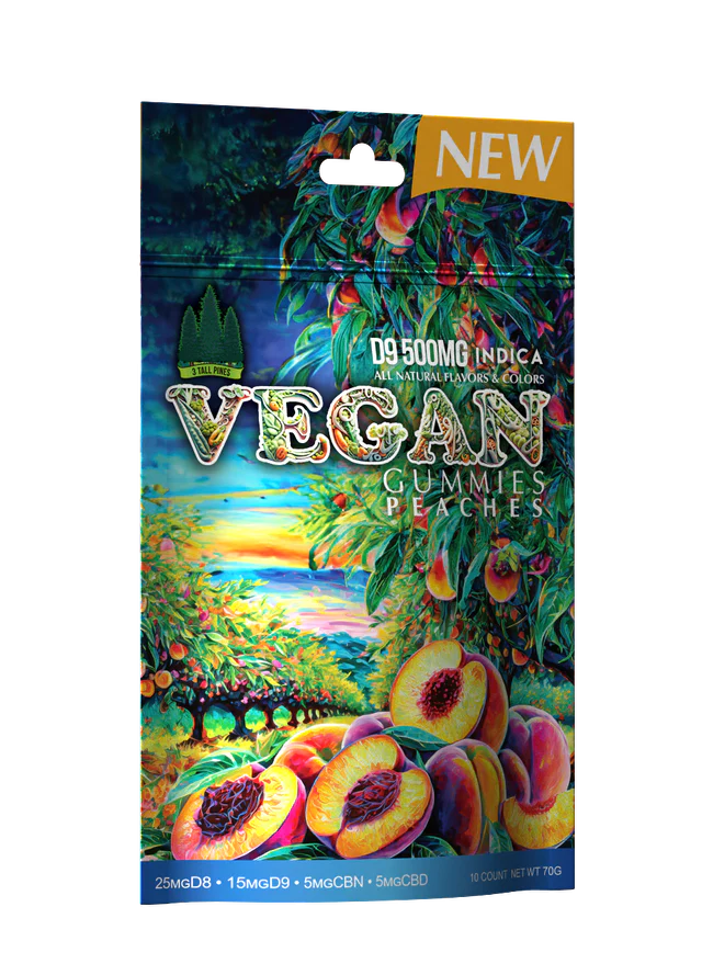 3 TALL PINES VEGAN GUMMIES 500MG