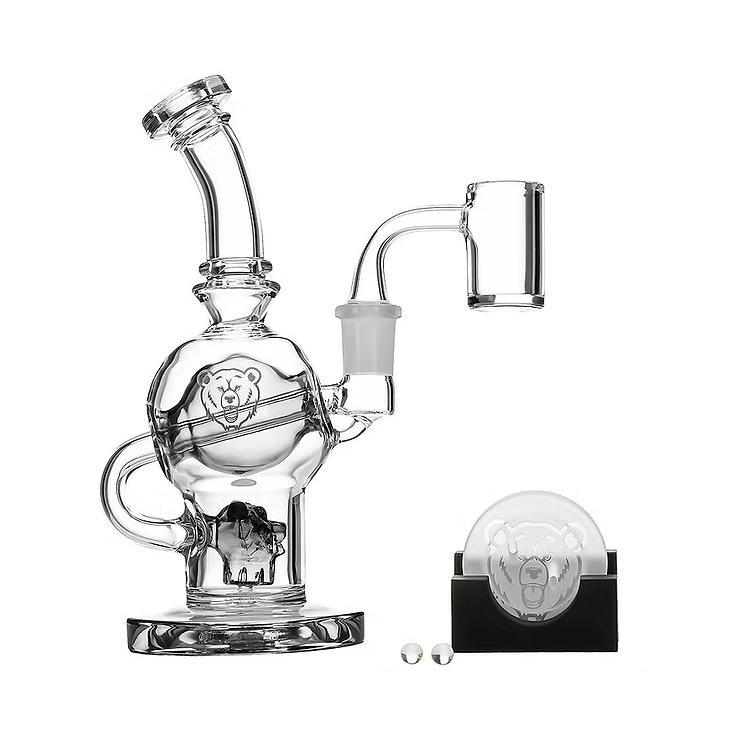 BEAR QUARTZ ASSORTED WATER PIPE SETS