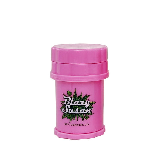 BLAZY SUSAN X HERB SAVER — MINI 4-PIECE PLASTIC GRINDER