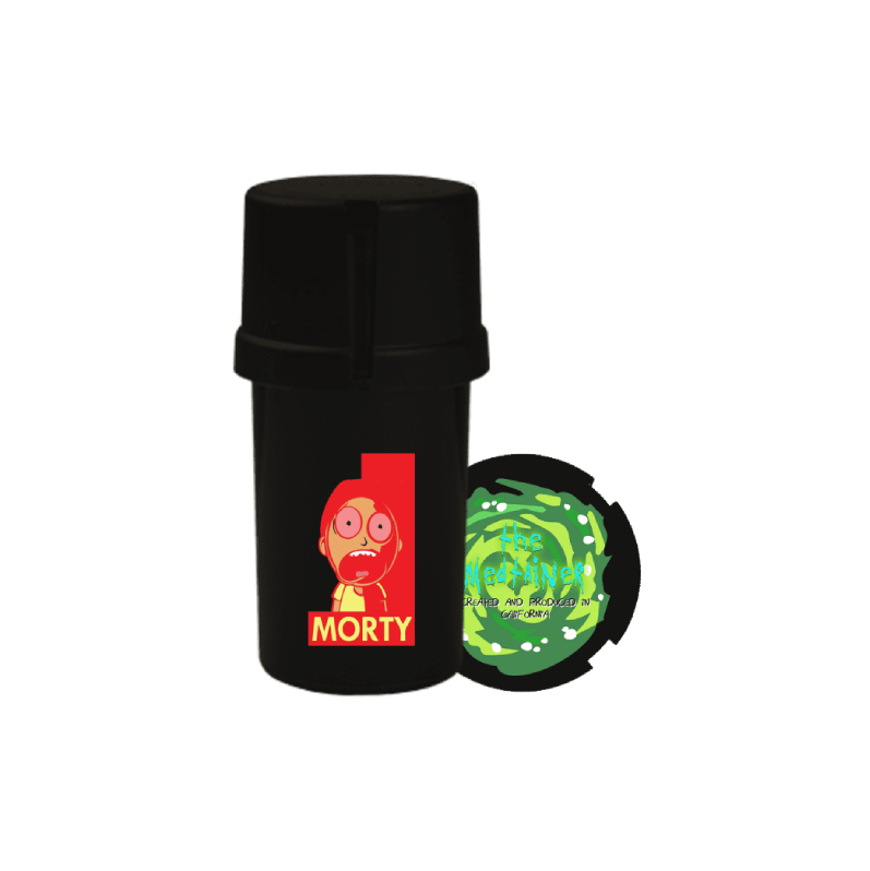 MEDTAINER — SMELL-PROOF RICK & MORTY EDITION GRINDER