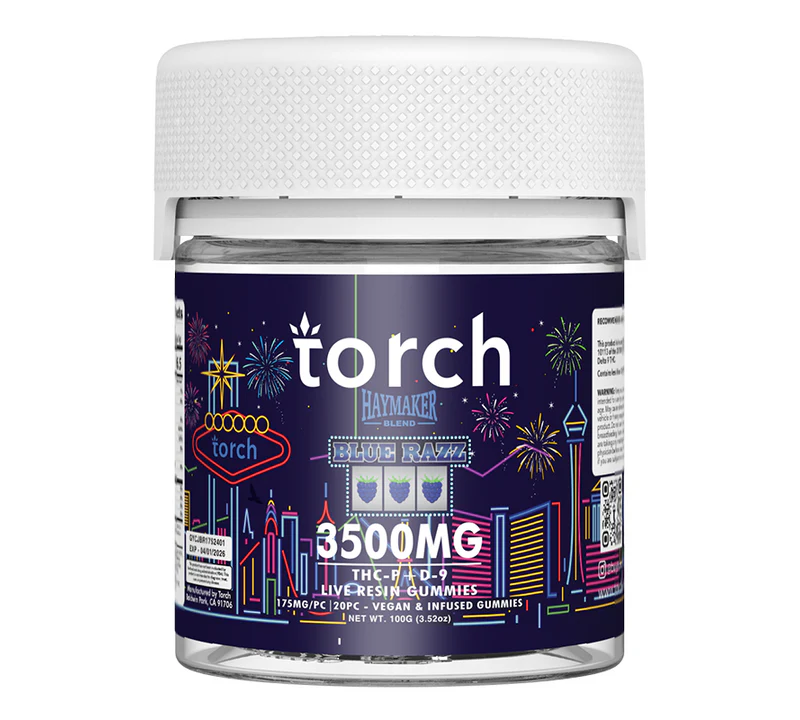 TORCH — HAYMAKER BLEND LIVE RESIN 3500mg GUMMIES – Knuckleheads