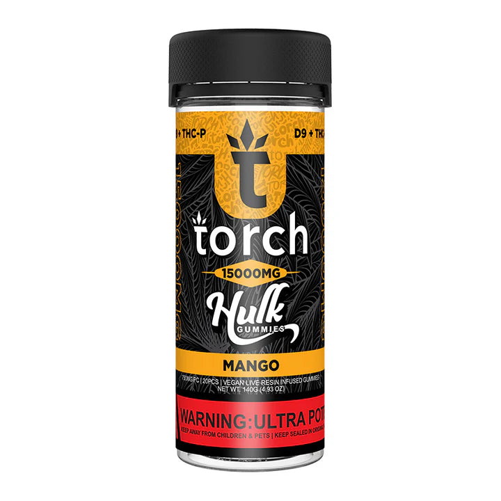 TORCH — HULK D9/THCp 15000mg GUMMIES