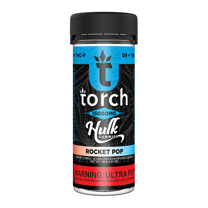 TORCH — HULK D9/THCp 15000mg GUMMIES