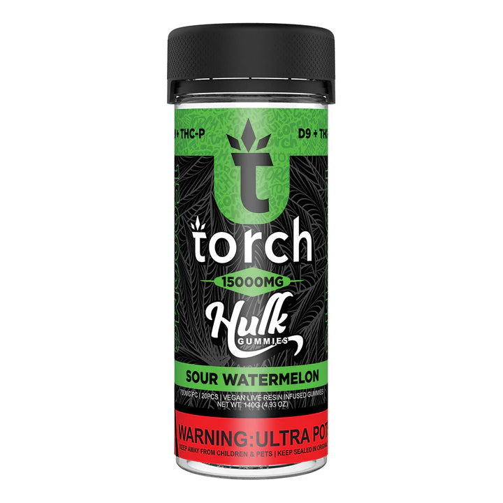 TORCH — HULK D9/THCp 15000mg GUMMIES