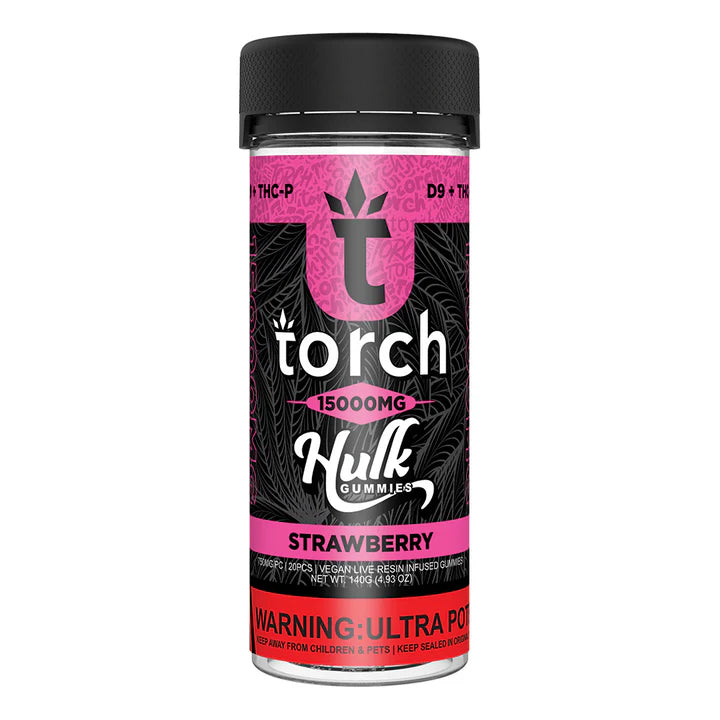 TORCH — HULK D9/THCp 15000mg GUMMIES