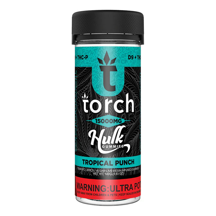 TORCH — HULK D9/THCp 15000mg GUMMIES