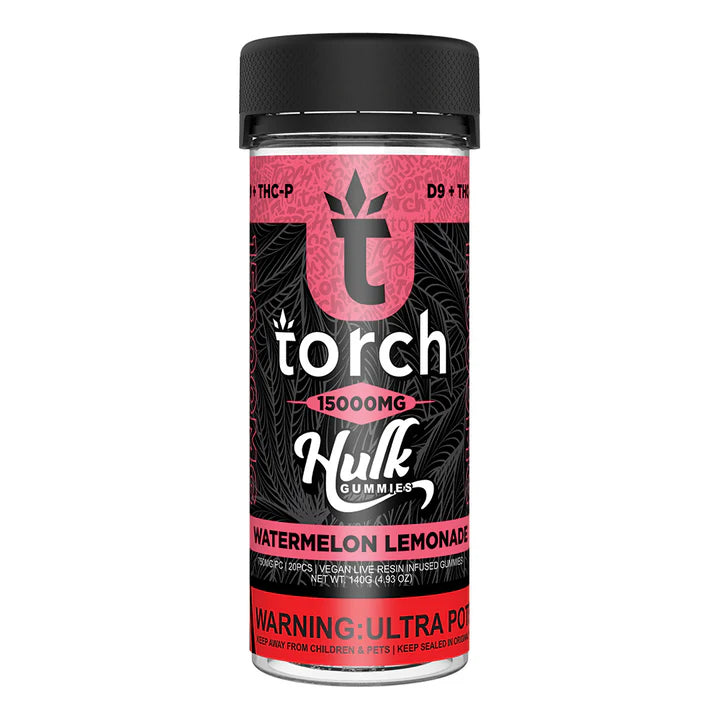 TORCH — HULK D9/THCp 15000mg GUMMIES