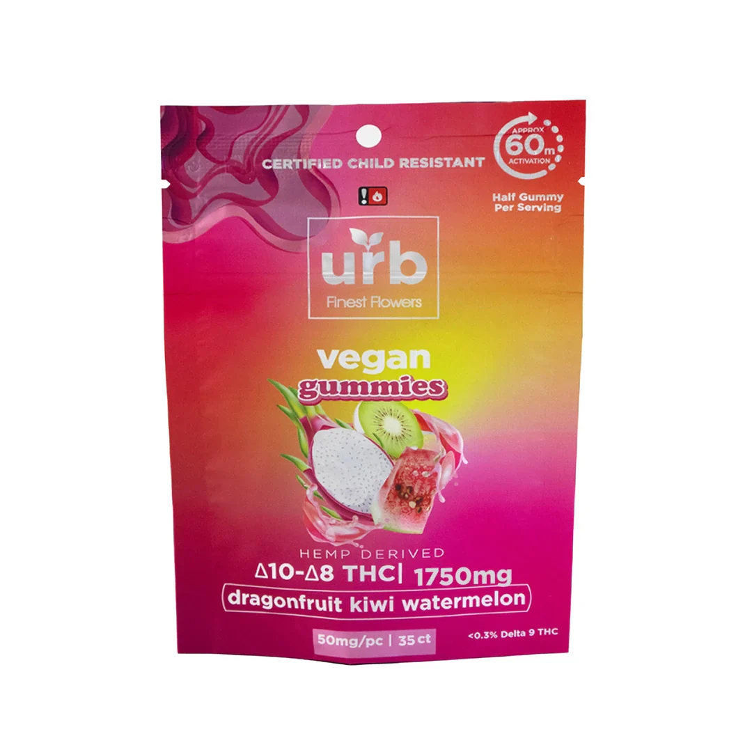 URB — FINEST FLOWERS D8/D10 1750mg VEGAN GUMMIES