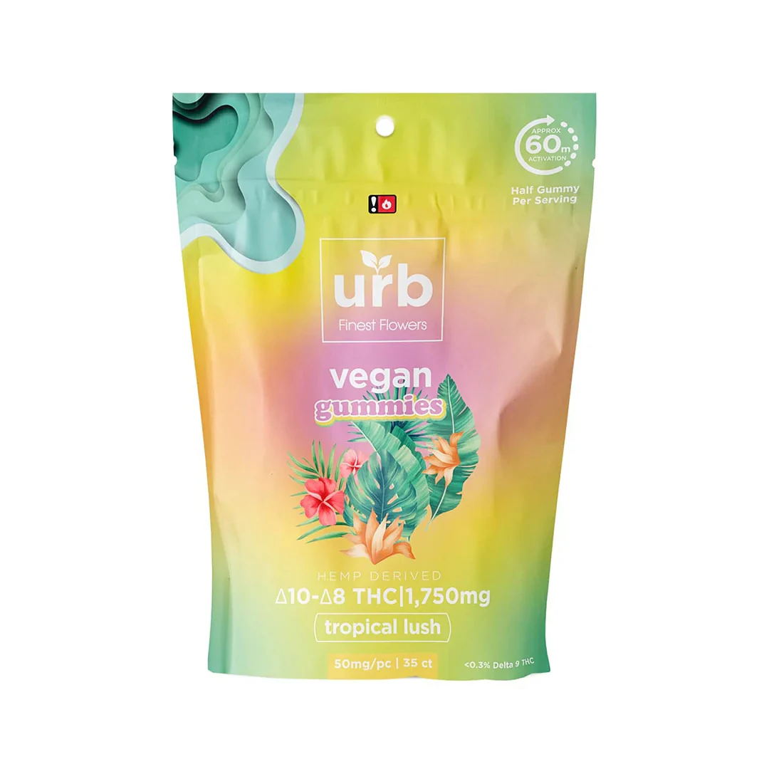 URB — FINEST FLOWERS D8/D10 1750mg VEGAN GUMMIES