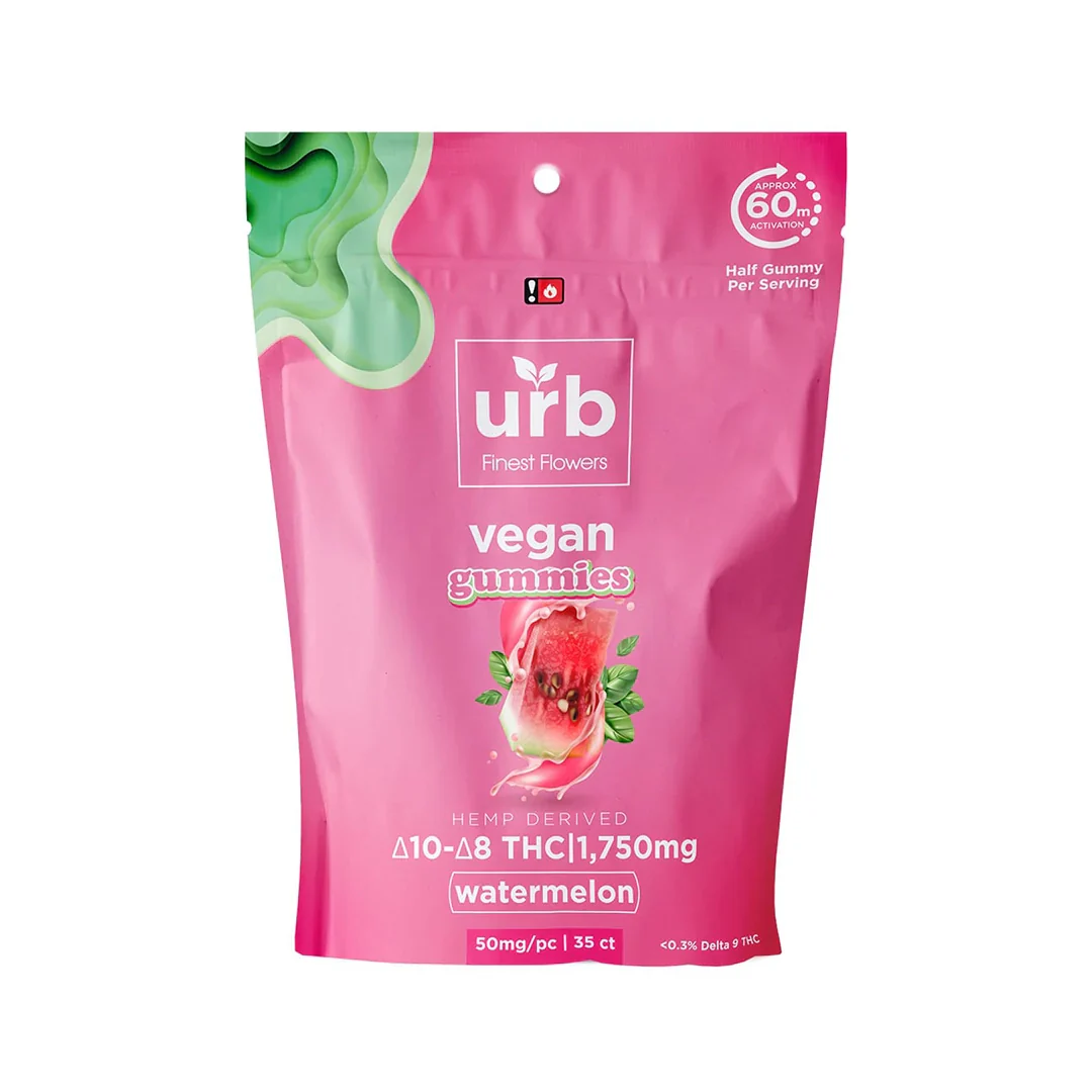 URB — FINEST FLOWERS D8/D10 1750mg VEGAN GUMMIES