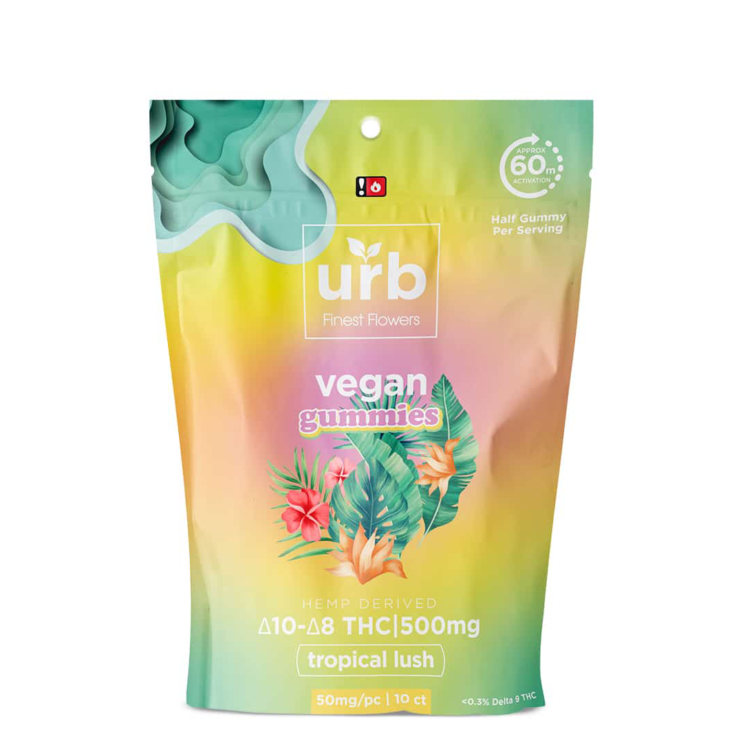 URB — FINEST FLOWERS D8/D10 500mg VEGAN GUMMIES
