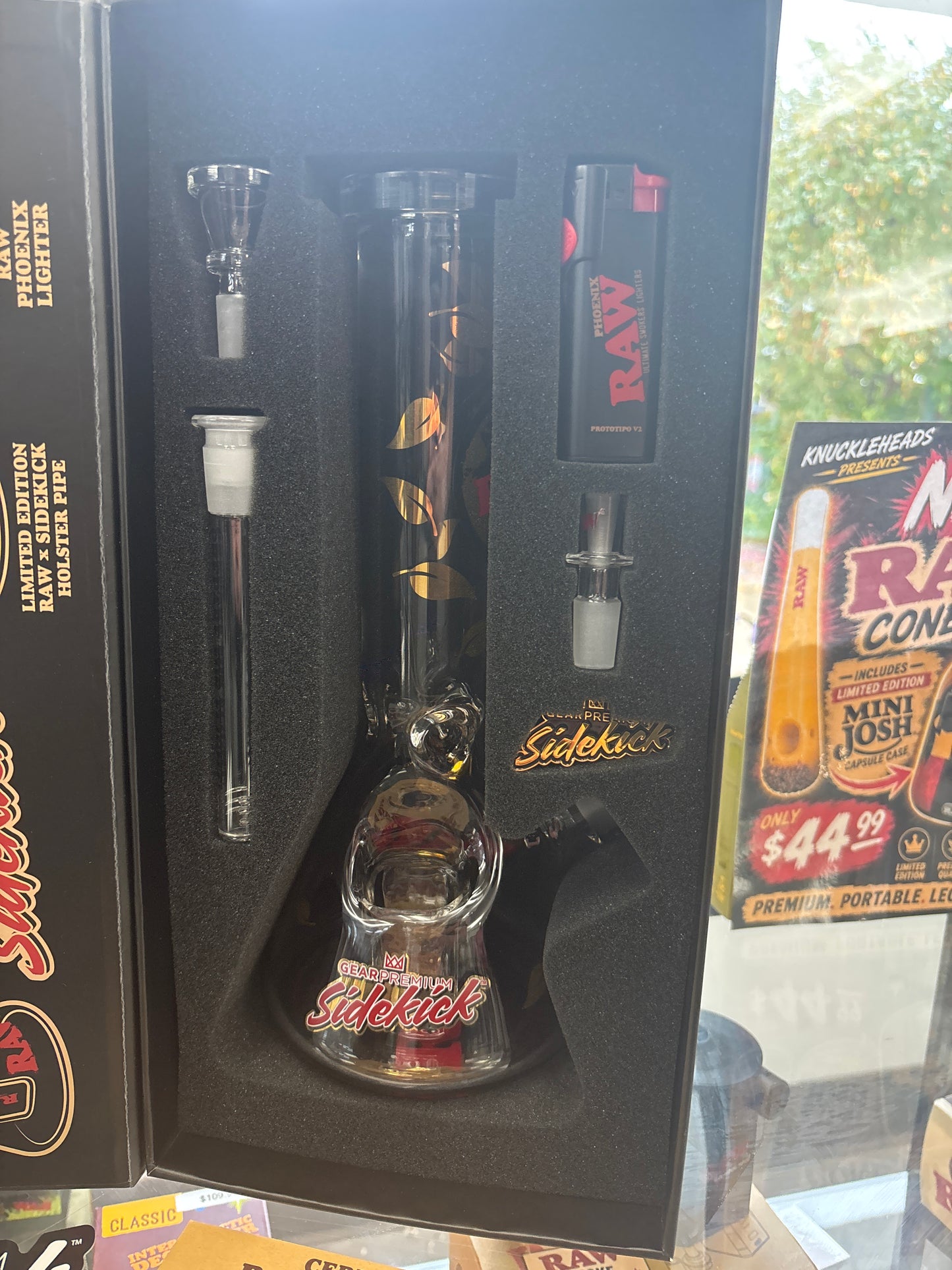 Raw sidekick holster pipe