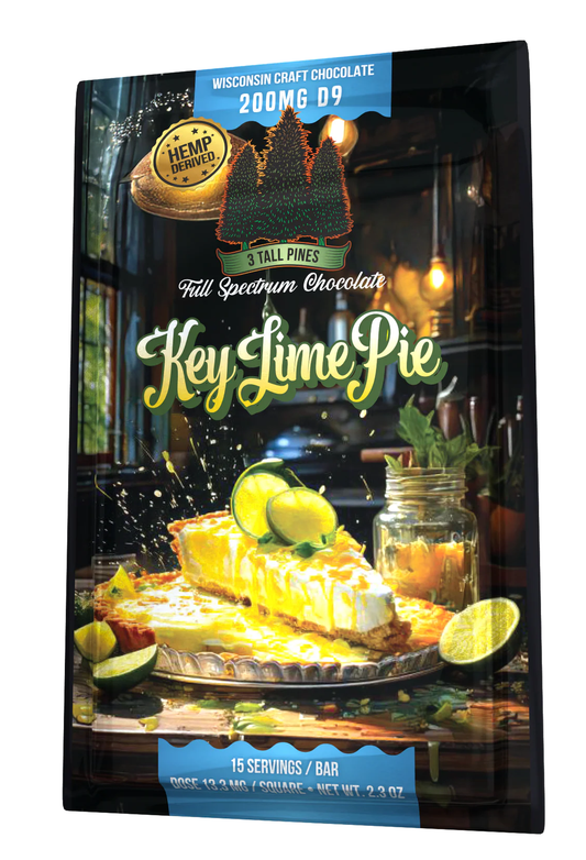 3 TALL PINES — D9/CBD 200mg/800mg CHOCOLATE BAR