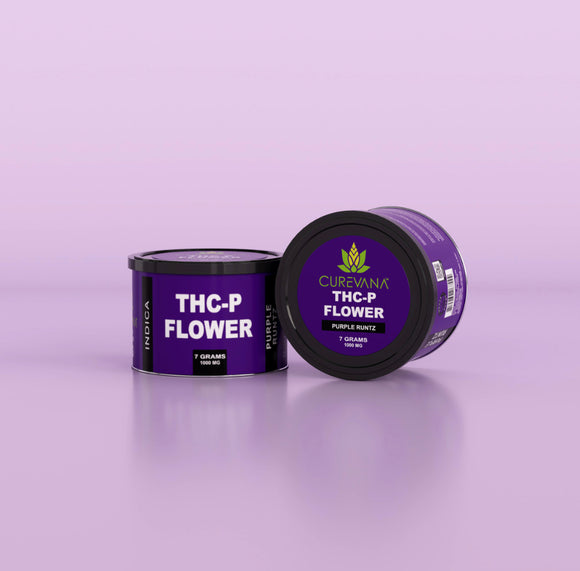 Curevana THCP Flower Purple Runtz