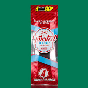 Twisted Hemp Wraps 4pk