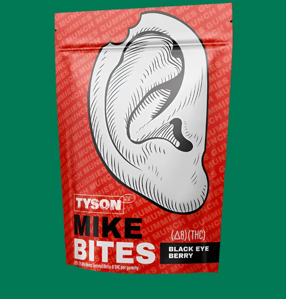 Tyson Mike Bites Delta 8 Gummies