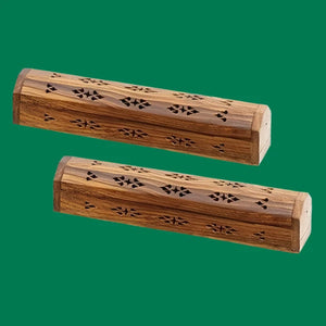 Incense Coffin Assorted Wood Design