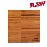 Raw Bamboo Triple Flip Tray-w/magnet