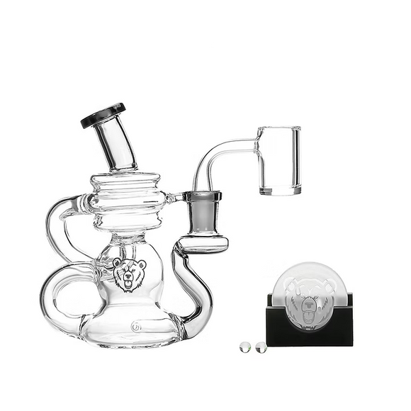 BEAR QUARTZ ASSORTED WATER PIPE SETS