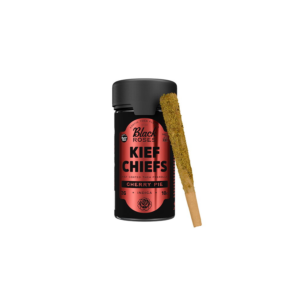 BLACK ROSES KIEF CHIEFS PRE-ROLLS (10PCK)