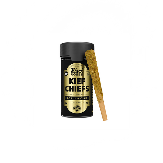 BLACK ROSES KIEF CHIEFS PRE-ROLLS (10PCK)