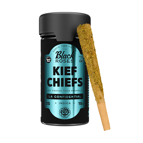 BLACK ROSES — KIEF CHIEFS PRE-ROLLS 10pk