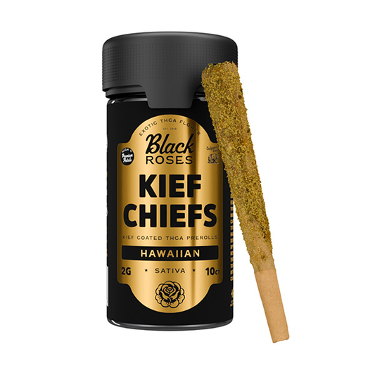 BLACK ROSES — KIEF CHIEFS PRE-ROLLS 10pk