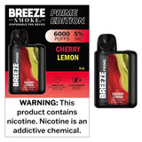 Breeze Prime 5%/6000 Puff Disposable Vape (IN-STORE ONLY)