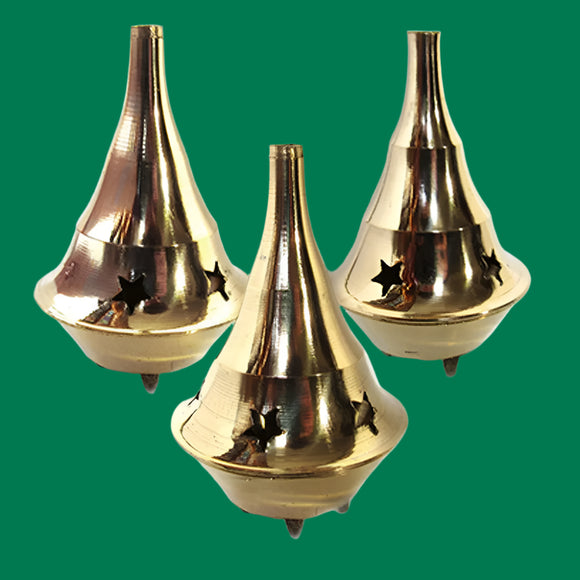 Metal Cone Burner Assorted Designs