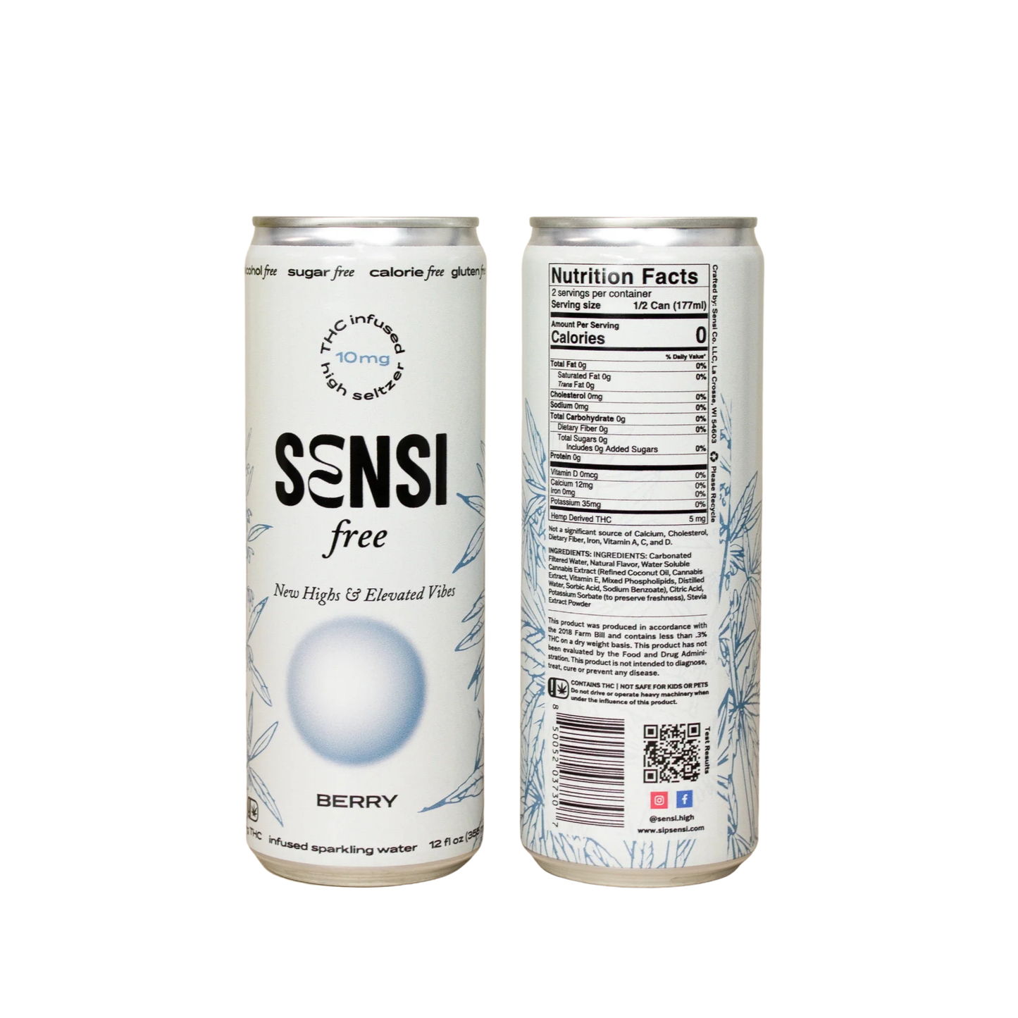 SENSI — DELTA SELTZERS 12 FL. OZ