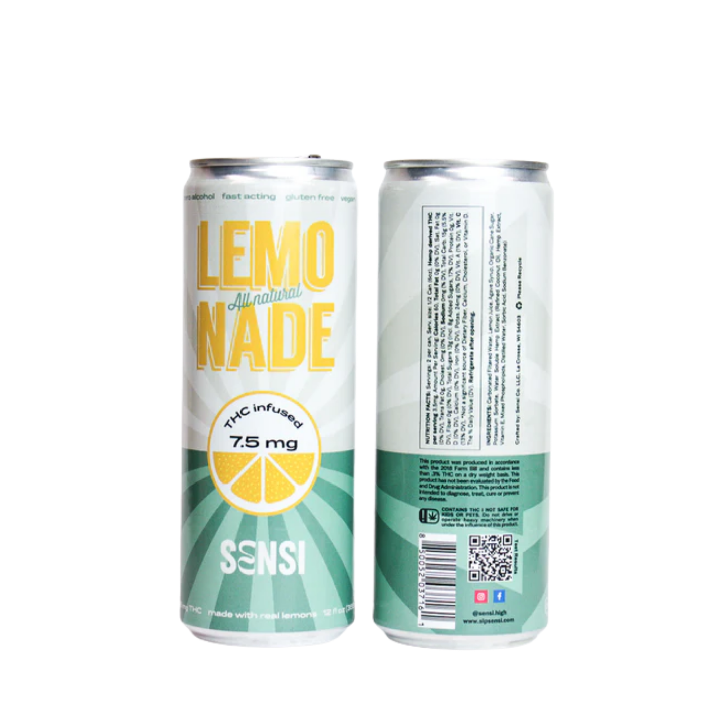 SENSI — DELTA SELTZERS 12 FL. OZ