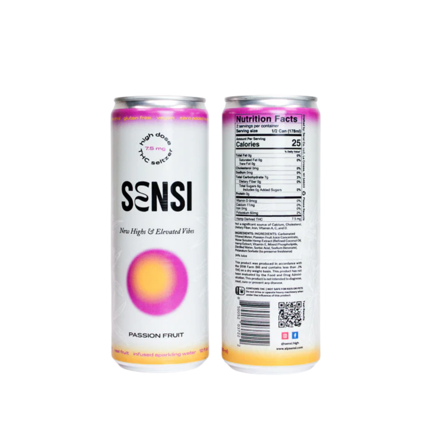 SENSI — DELTA SELTZERS 12 FL. OZ