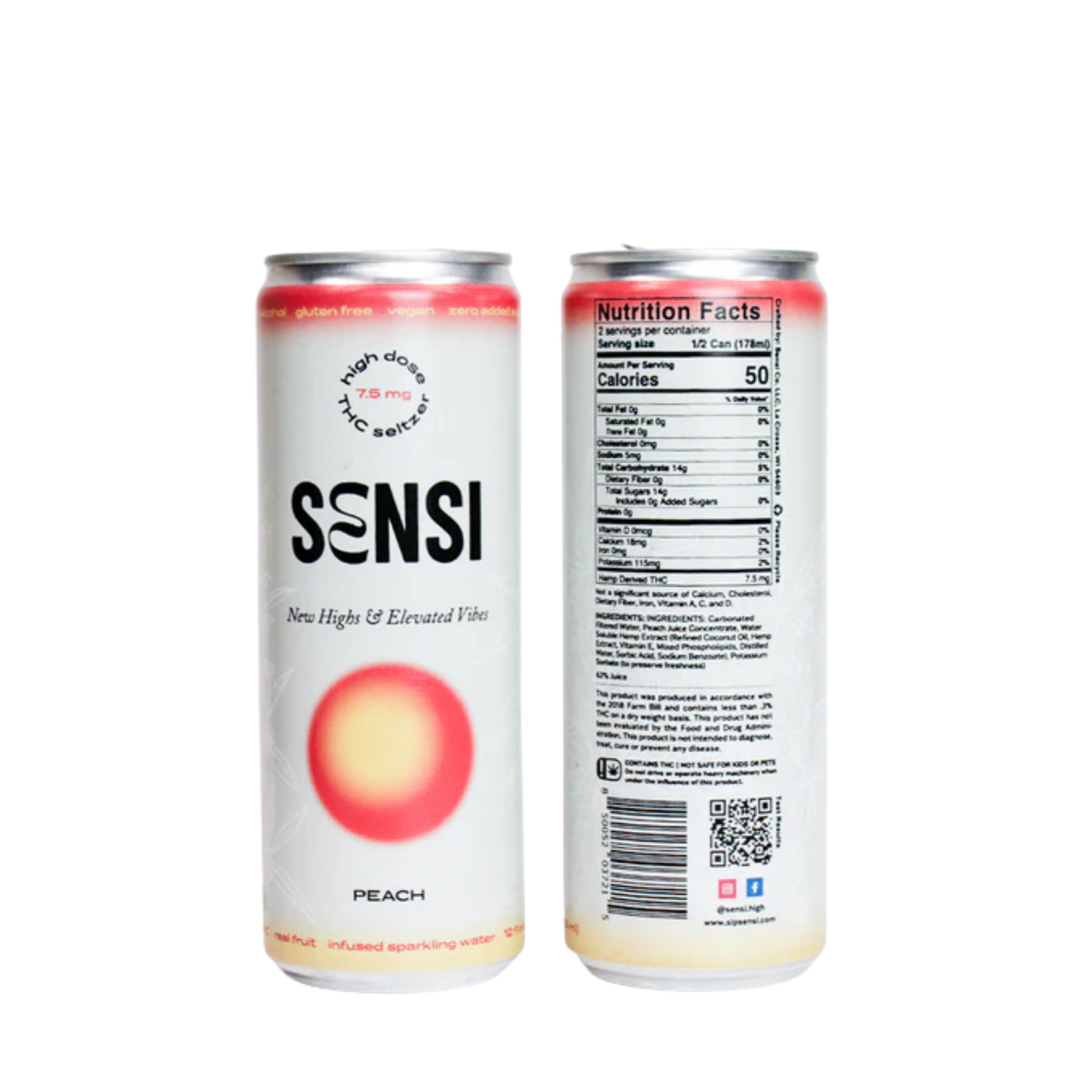 SENSI — DELTA SELTZERS 12 FL. OZ