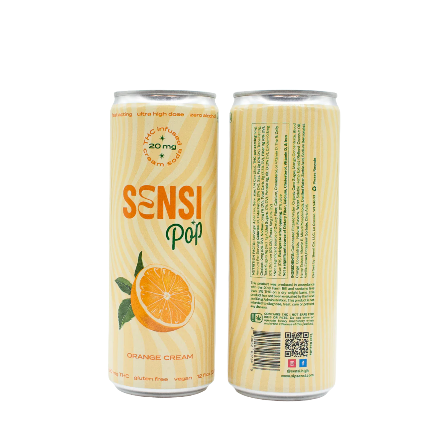 SENSI — DELTA SELTZERS 12 FL. OZ