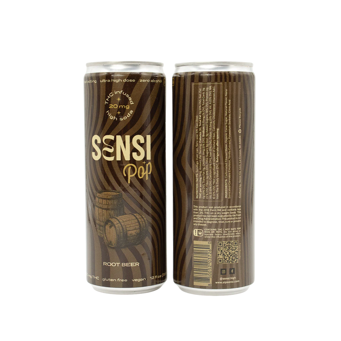 SENSI — DELTA SELTZERS 12 FL. OZ