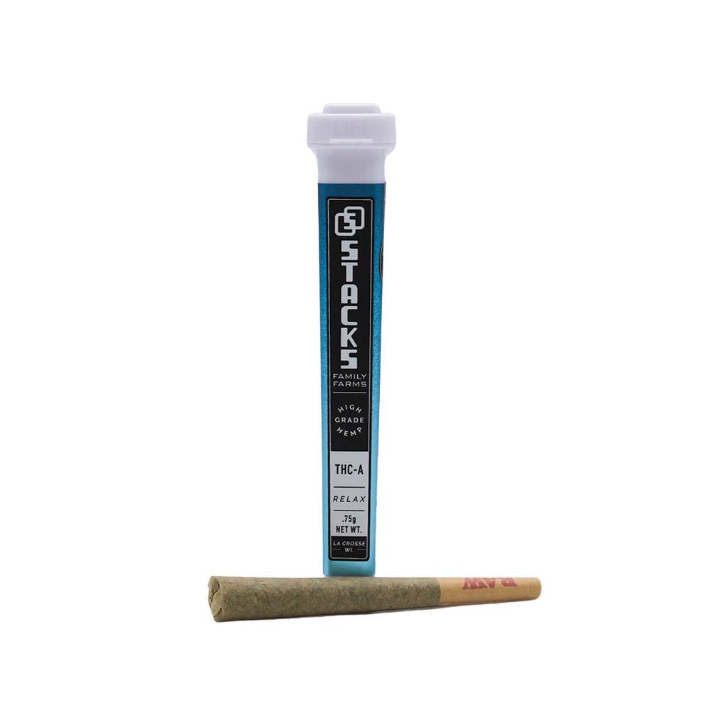 STACKS FAMILY FARMS — SINGLE THCa .75g PRE-ROLL – Knuckleheads Wellness