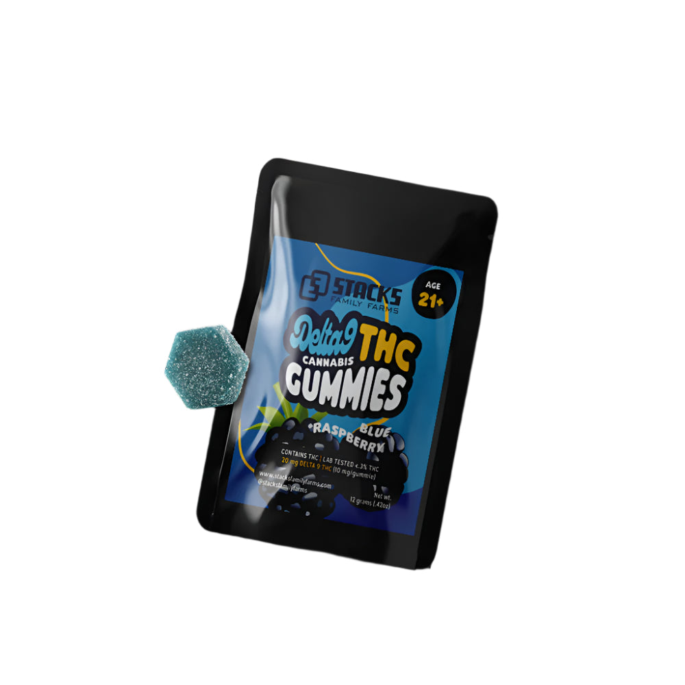 STACKS FAMILY FARMS — D9 10mg GUMMIES
