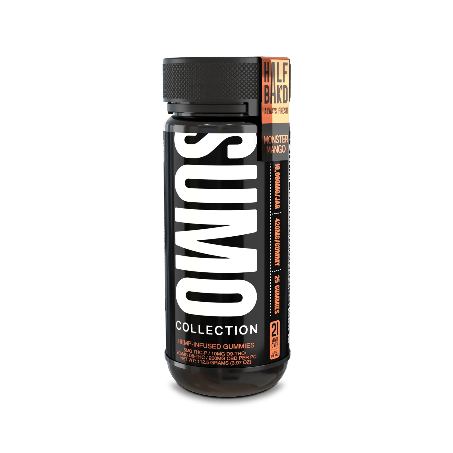 HALF BAK'D — 10,000mg GUMMIES JAR