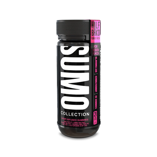 HALF BAK'D — SUMO & SOUR'D EDITION 10,000mg GUMMIES
