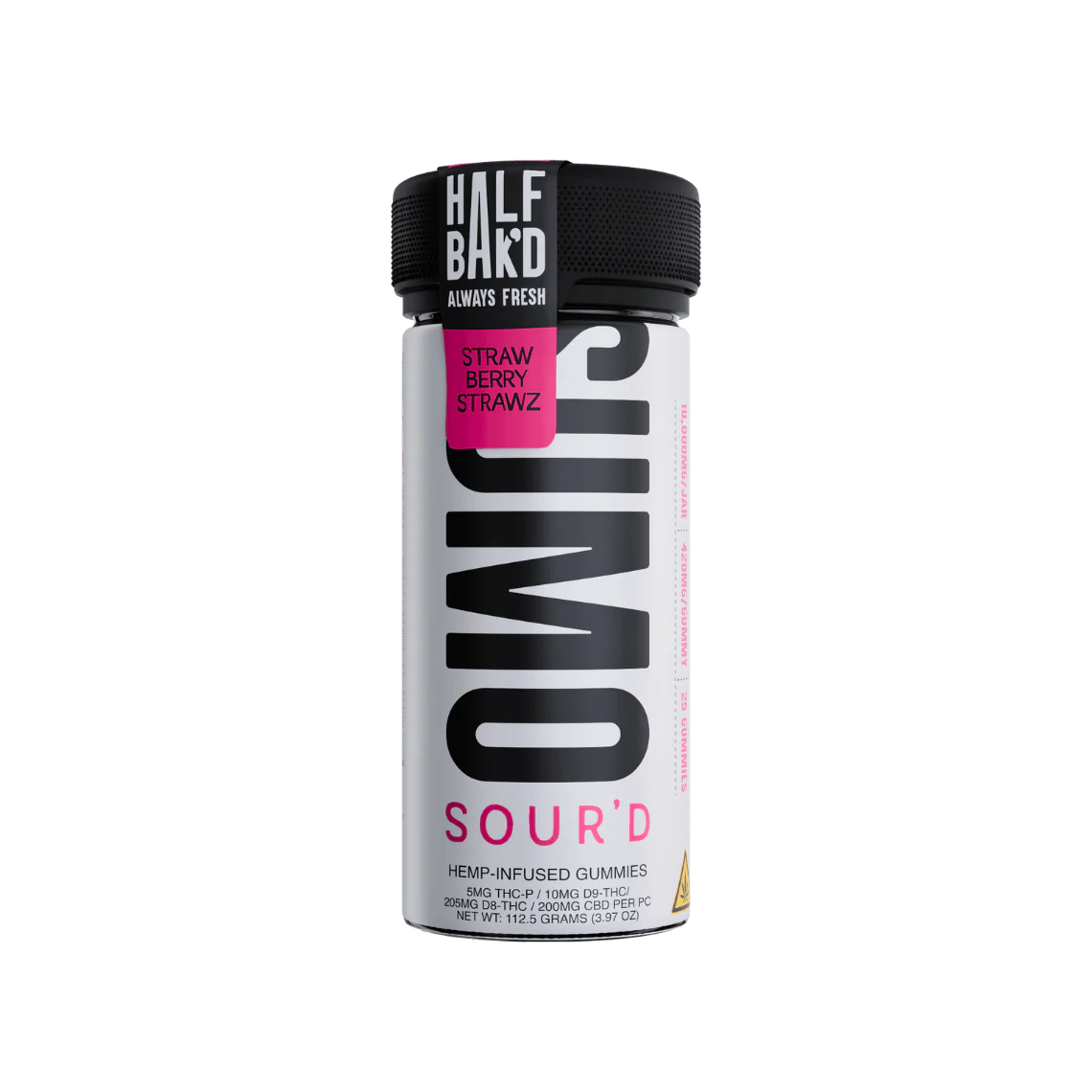 HALF BAK'D — SUMO & SOUR'D EDITION 10,000mg GUMMIES