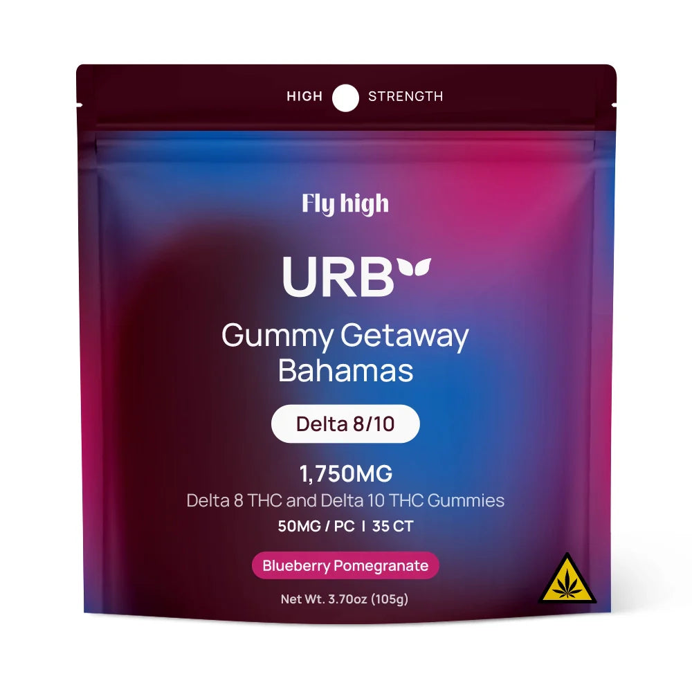 URB — GUMMY GETAWAY BAHAMAS D8/D10 1750mg GUMMIES 35ct