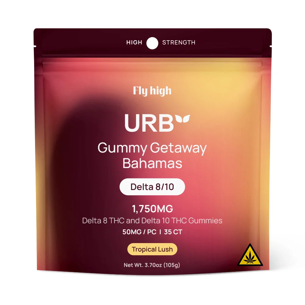 URB — GUMMY GETAWAY BAHAMAS D8/D10 1750mg GUMMIES 35ct