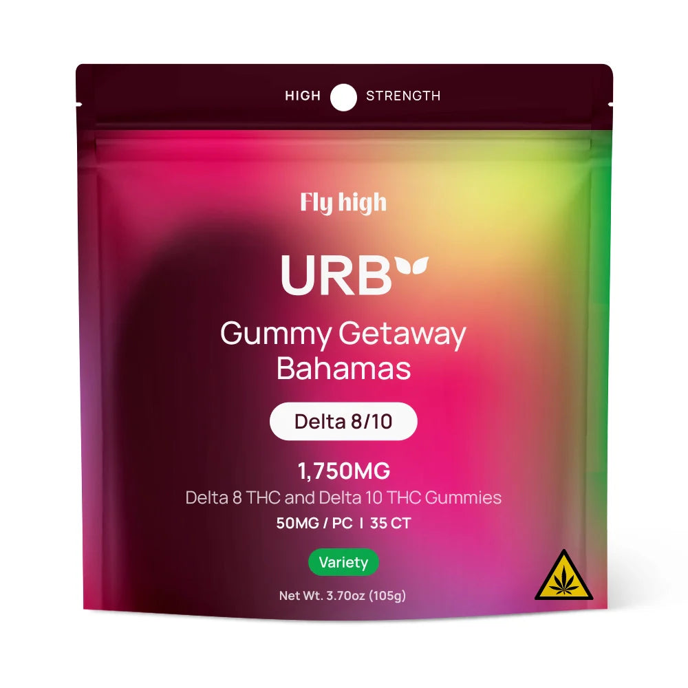 URB — GUMMY GETAWAY BAHAMAS D8/D10 1750mg GUMMIES 35ct