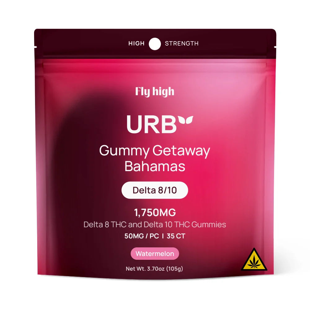 URB — GUMMY GETAWAY BAHAMAS D8/D10 1750mg GUMMIES 35ct