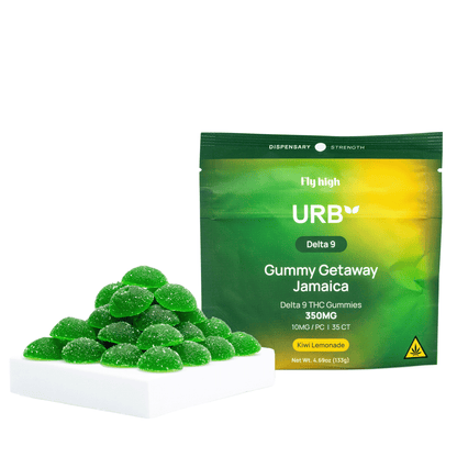 URB — GUMMY GETAWAY JAMAICA D9 350mg GUMMIES 35ct
