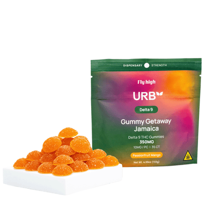 URB — GUMMY GETAWAY JAMAICA D9 350mg GUMMIES 35ct