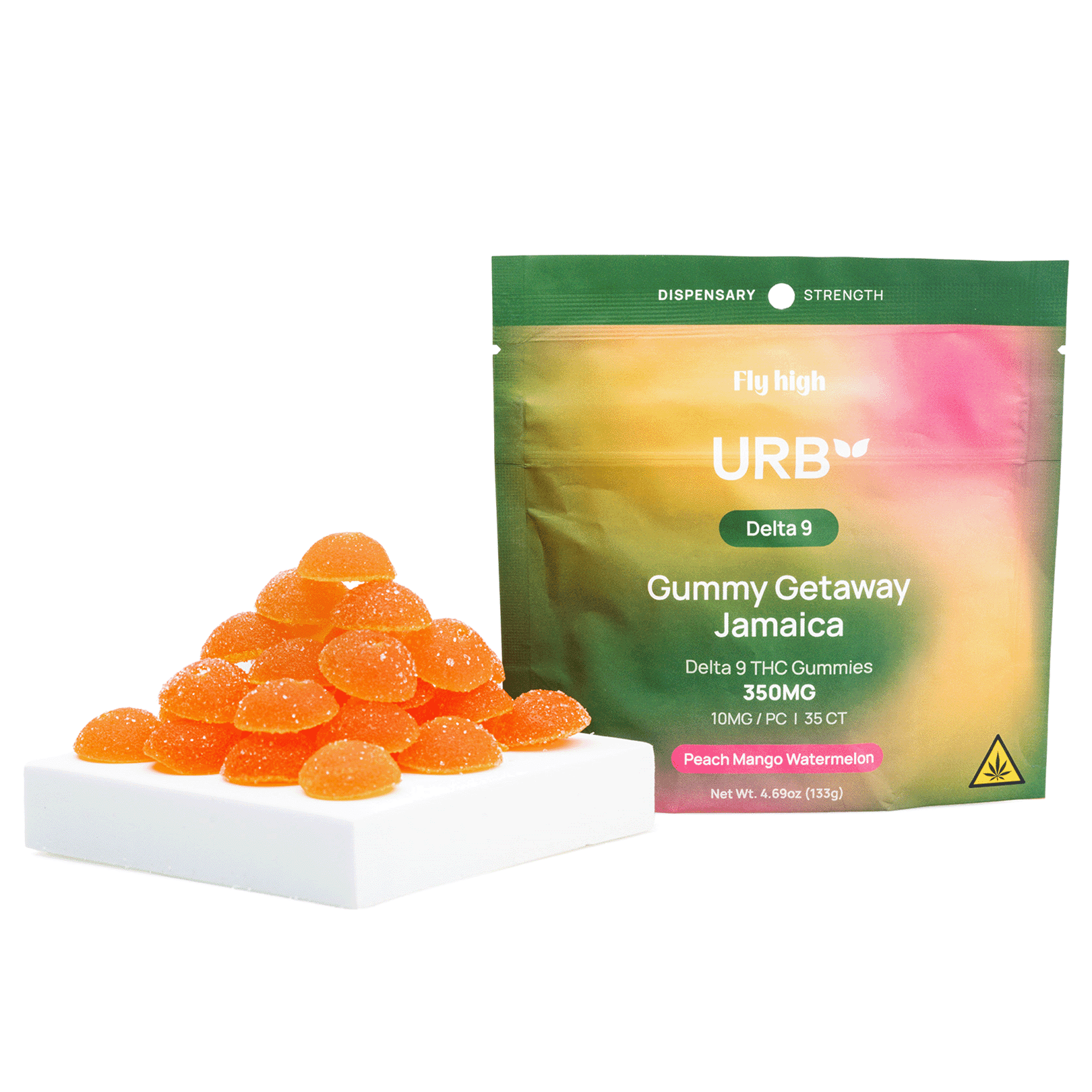 URB — GUMMY GETAWAY JAMAICA D9 350mg GUMMIES 35ct – Knuckleheads