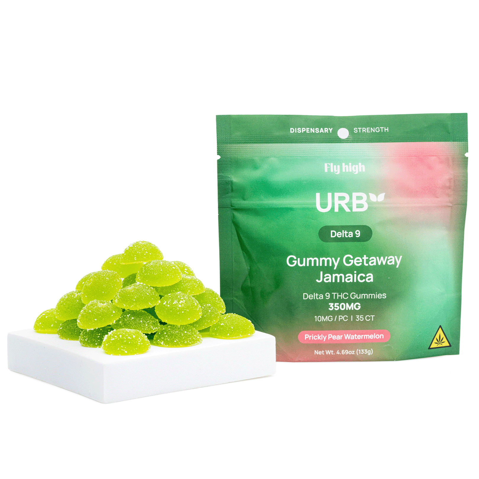 URB — GUMMY GETAWAY JAMAICA D9 350mg GUMMIES 35ct – Knuckleheads